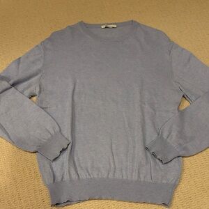 Classic Light Blue Crewneck Sweater